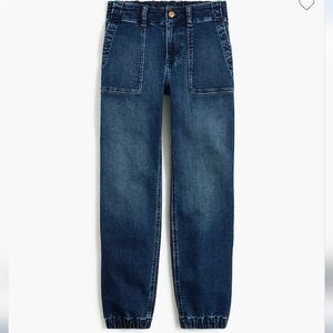 J Crew Denim utility jogger pant in signature stretch